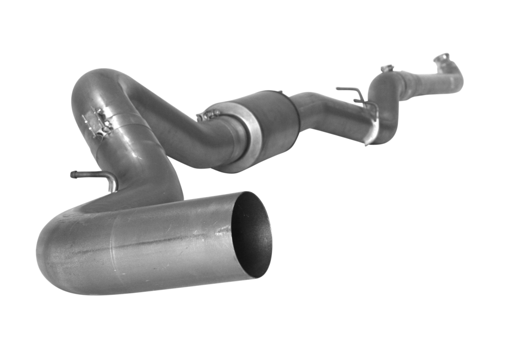 5" SS Downpipe Back Single With Muffler | 2007.5-2010 GM 2500/3500 6.6L DURAMAX