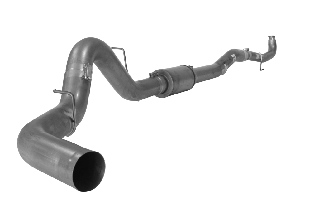 FLO-PRO 5" SS Downpipe Back Single With Muffler | 2011-2015 GM 2500/3500 6.6L DURAMAX