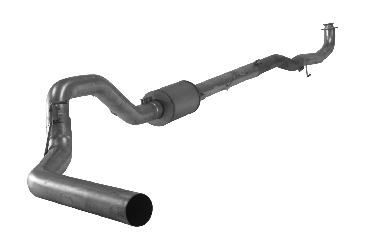 2017-2019 4" Downpipe Back Single | Cab & Chassis- GM 2500/3500 6.6L DURAMAX L5P - S78