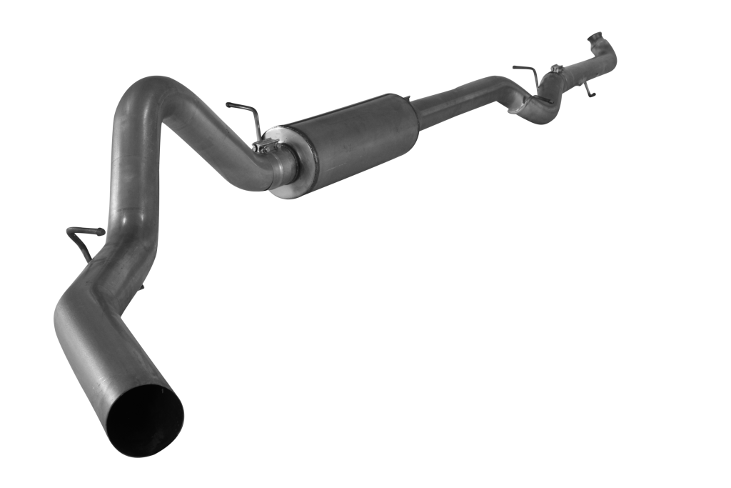 FLO-PRO Downpipe Back Single | 2001-2004.5 GM 2500/3500 6.6L Duramax