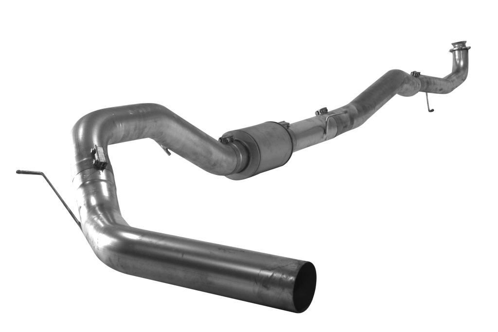 FLO-PRO 5" SS Downpipe Back Single With Muffler | 2020-2026 GM 2500/3500 6.6L DURAMAX L5P