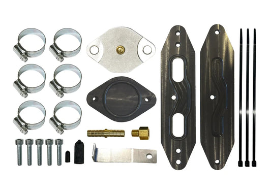 2020-2024 Ford 6.7L Power Stroke EGR Cooler Upgrade Kit w/ Pass Through Plate