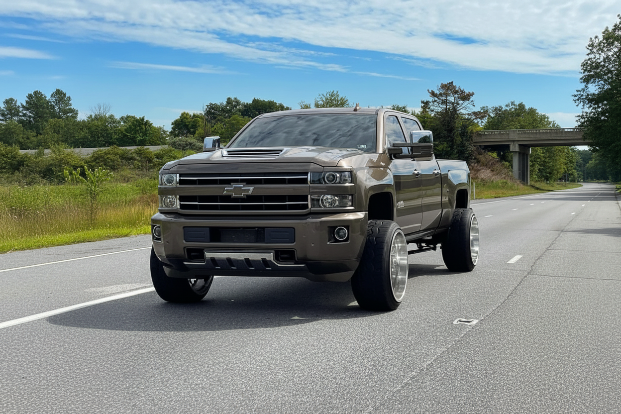 Lifted Duramax Banner